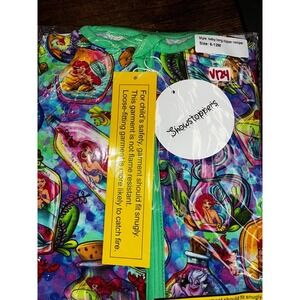 V124. Showstoppers Disney Ariel Under the Sea Bamboo Zippy‎ 6/12M NIB